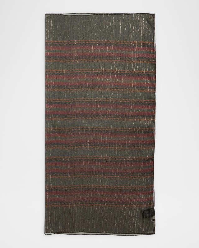 Gipsy Stripes Silk Scarf